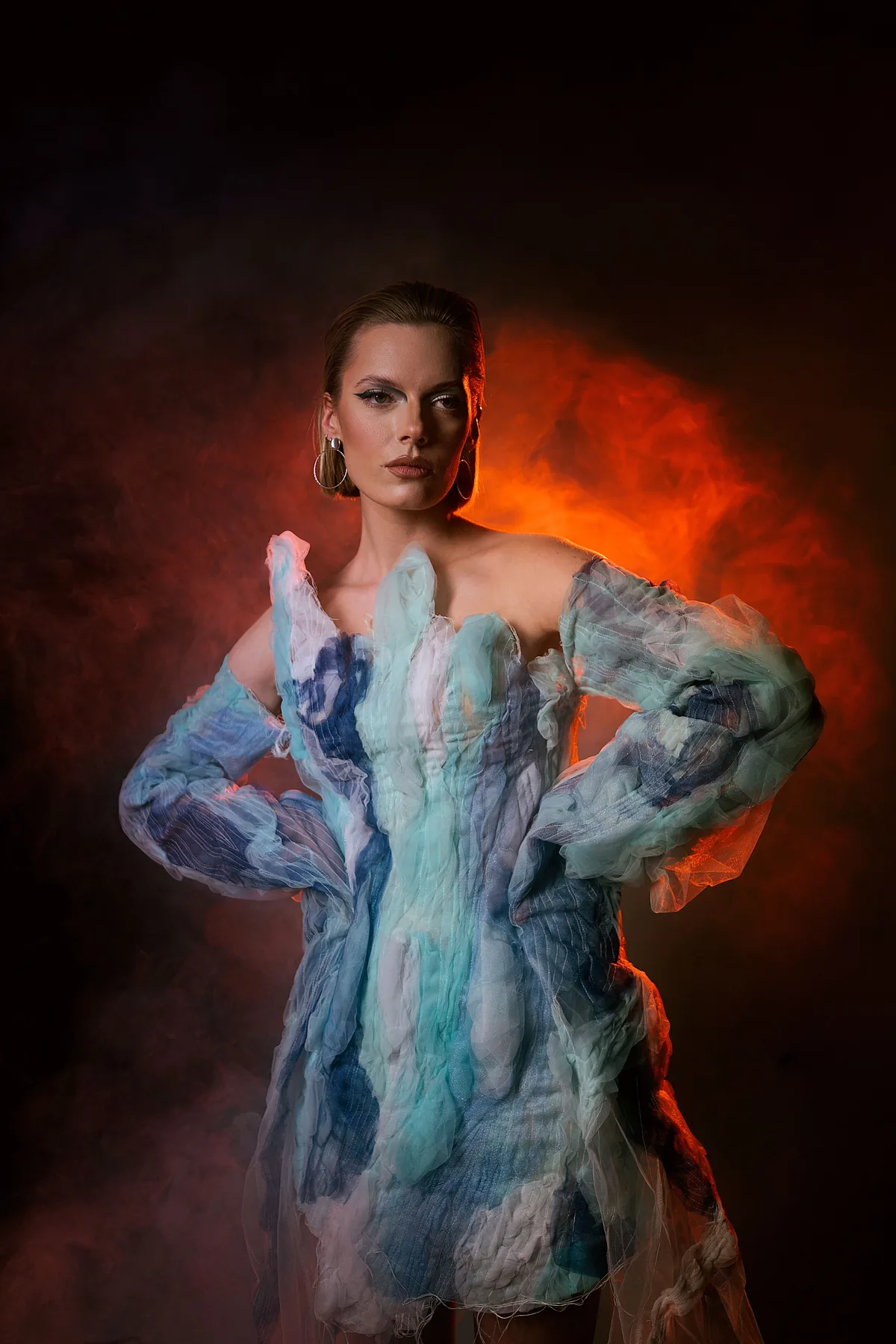 Couture in smoke